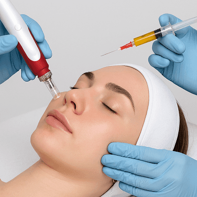 Microneedling with PRP Therapy Dubai