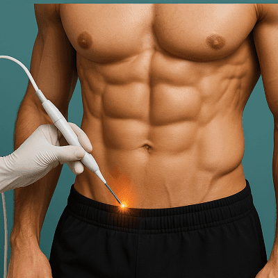 Can Laser Liposuction Help Define Abs? 1 Can Laser Liposuction Help Define Abs?