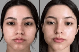 Before & After Red Carpet Facial in Dubai